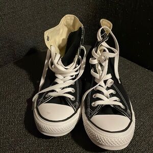 Converse | Unisex All StarHi | Black | Size 9 women/European 40, men’s 7